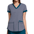 Barco NRG Contrast Squared V-Neck